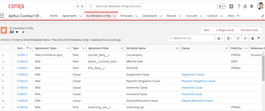 Salesforce Attributes Clause snippets